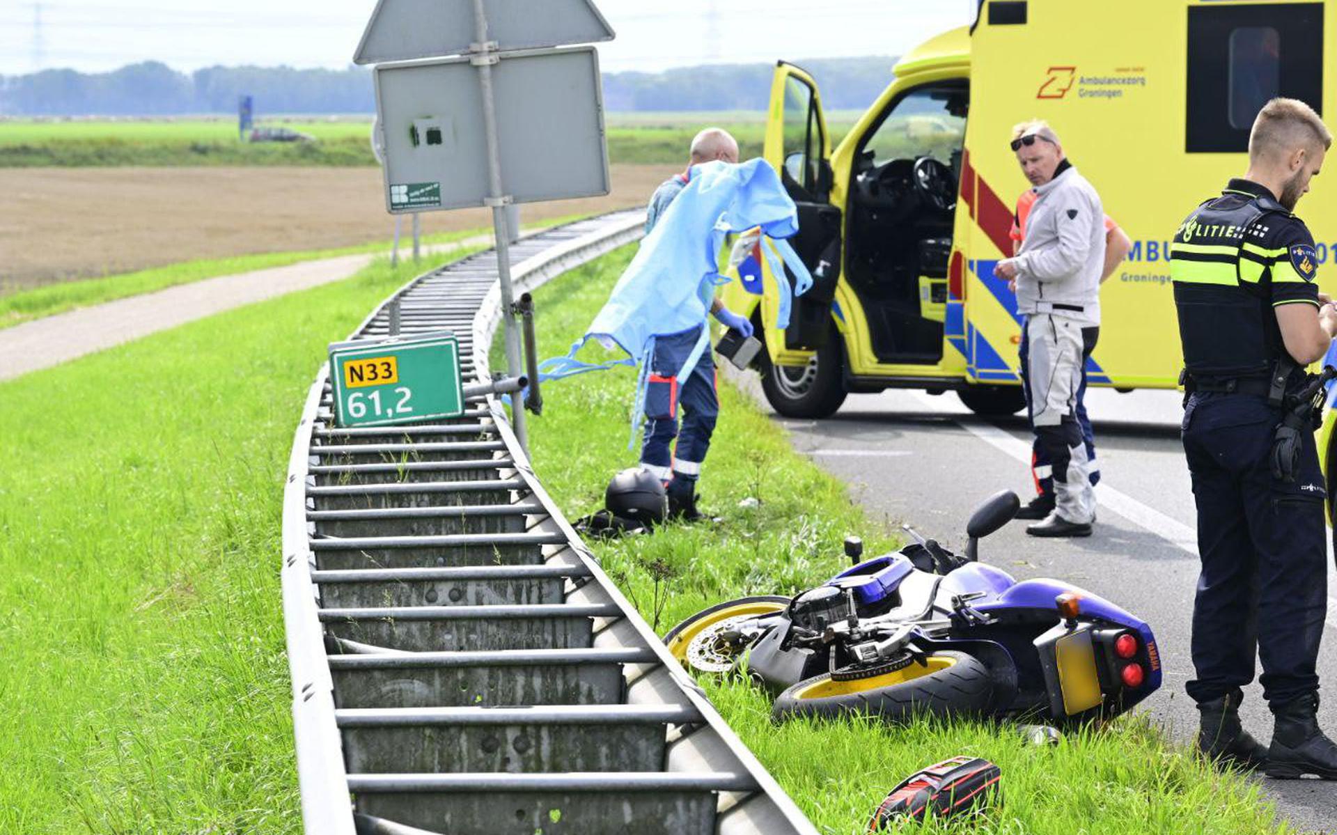 Motorrijder (31) Overleden Na Ongeluk Op De N33 Bij Appingedam ...